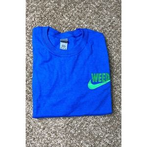 Blue Gildan Ultra Cotton T Shirt